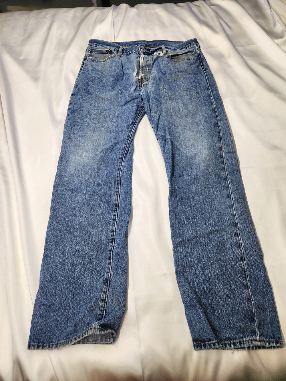 Levi's Vintage 501 Botton Fly Men's Light Blue Bootcut Jeans